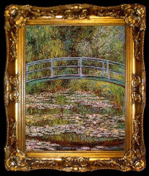 framed  Claude Monet The Water-Lily Pond, ta009-2